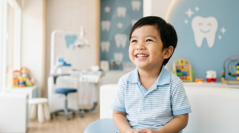 ลูกดูดนิ้ว ดูดจุก ทำให้ฟันยื่น? ผลกระทบและวิธีหยุดพฤติกรรมก่อนฟันเสียทรง | Tiny Smile Dental Clinic