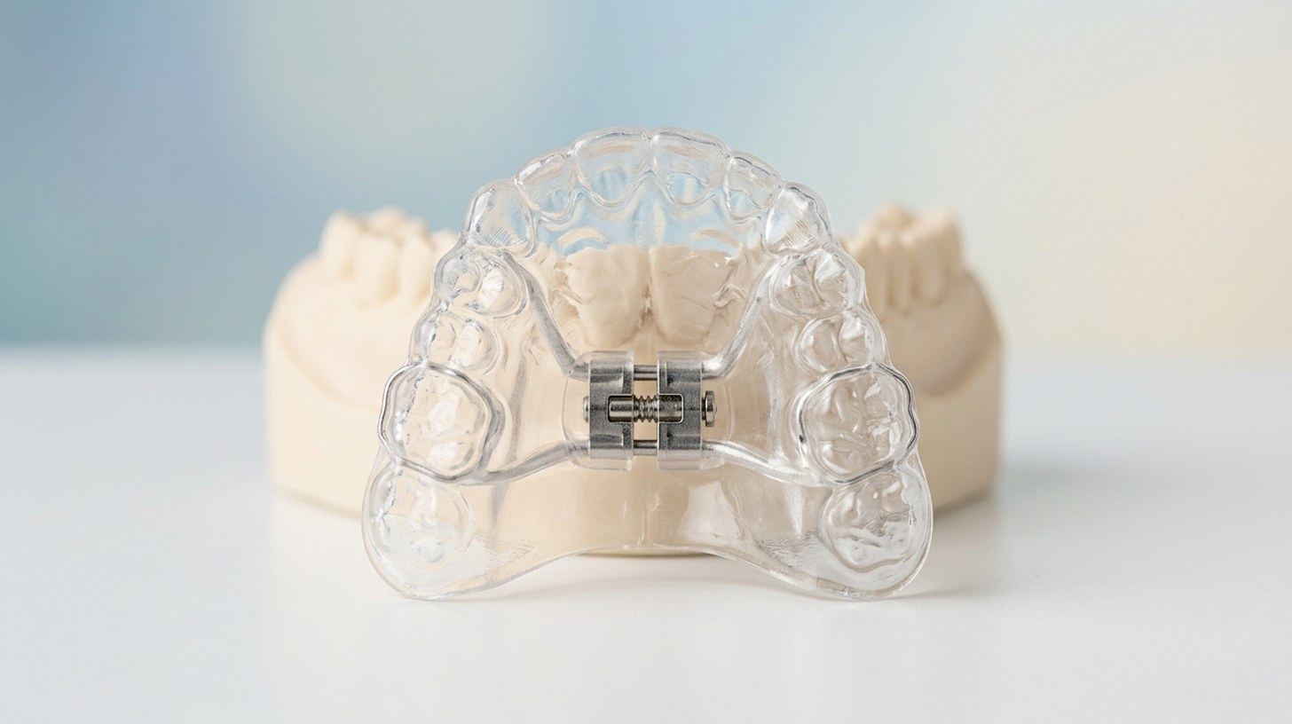 เครื่องมือขยายขากรรไกร Invisalign Palatal Expander — Tiny Smile Dental Clinic